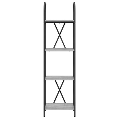 Boekenkast Grijs Sonoma 40 x 30 x 146 cm Bewerkt hout