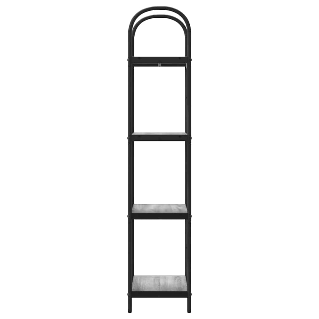 Boekenkast Grijs Sonoma 40 x 30 x 146 cm Bewerkt hout