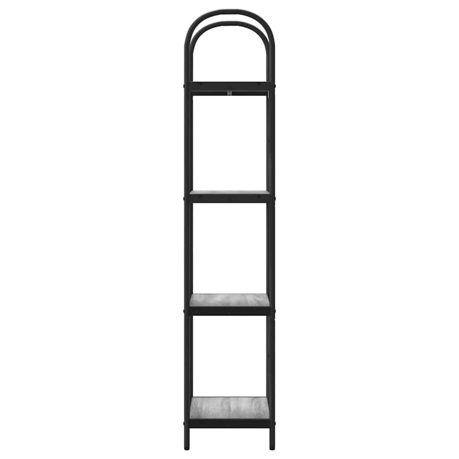 Boekenkast Grijs Sonoma 40 x 30 x 146 cm Bewerkt hout