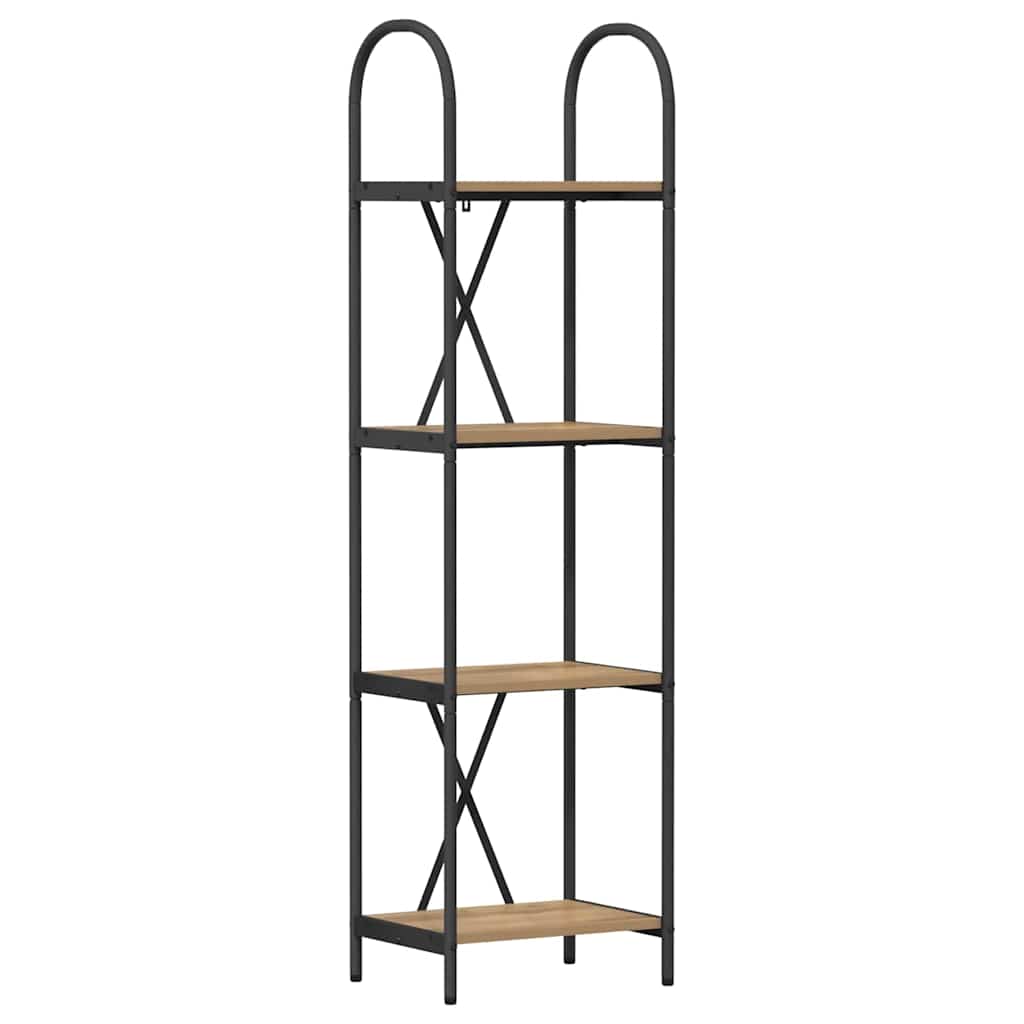 Boekenkast Artisan Eiken 40 x 30 x 146 cm Bewerkt hout
