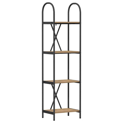 Boekenkast Artisan Eiken 40 x 30 x 146 cm Bewerkt hout