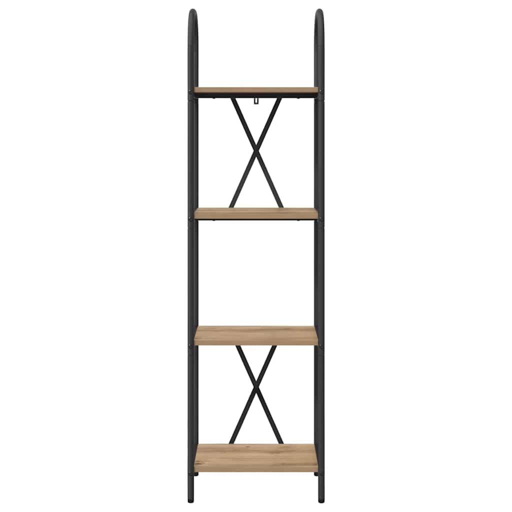 Boekenkast Artisan Eiken 40 x 30 x 146 cm Bewerkt hout