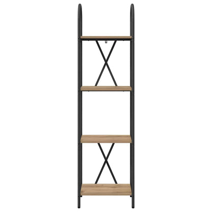 Boekenkast Artisan Eiken 40 x 30 x 146 cm Bewerkt hout