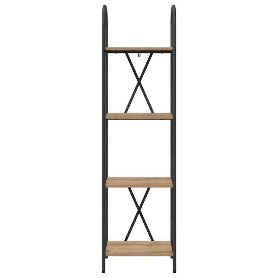Boekenkast Artisan Eiken 40 x 30 x 146 cm Bewerkt hout