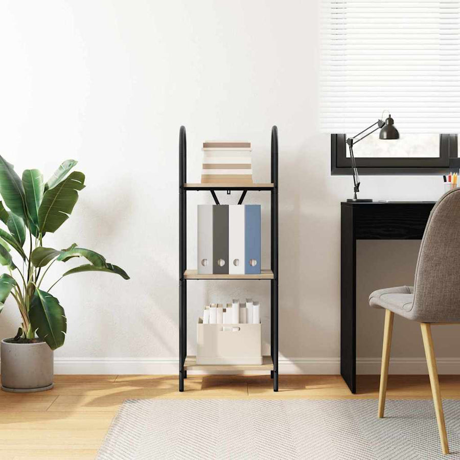 Boekenkast Sonoma Eiken 40 x 30 x 109 cm Bewerkt hout