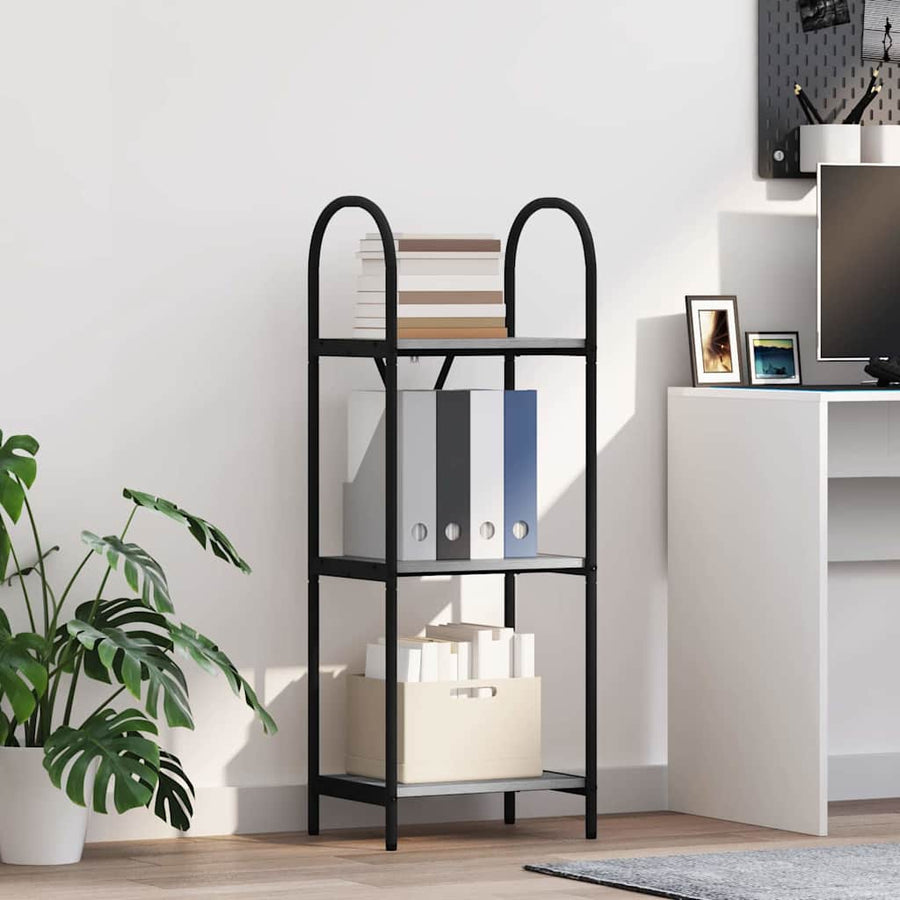 Boekenkast Grijs Sonoma 40 x 30 x 109 cm Bewerkt hout