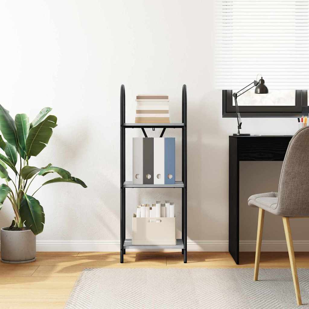 Boekenkast Grijs Sonoma 40 x 30 x 109 cm Bewerkt hout
