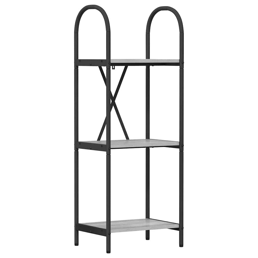 Boekenkast Grijs Sonoma 40 x 30 x 109 cm Bewerkt hout