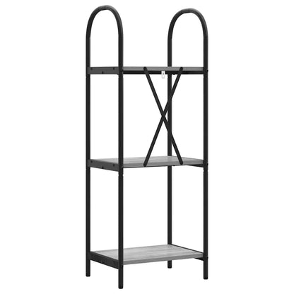 Boekenkast Grijs Sonoma 40 x 30 x 109 cm Bewerkt hout
