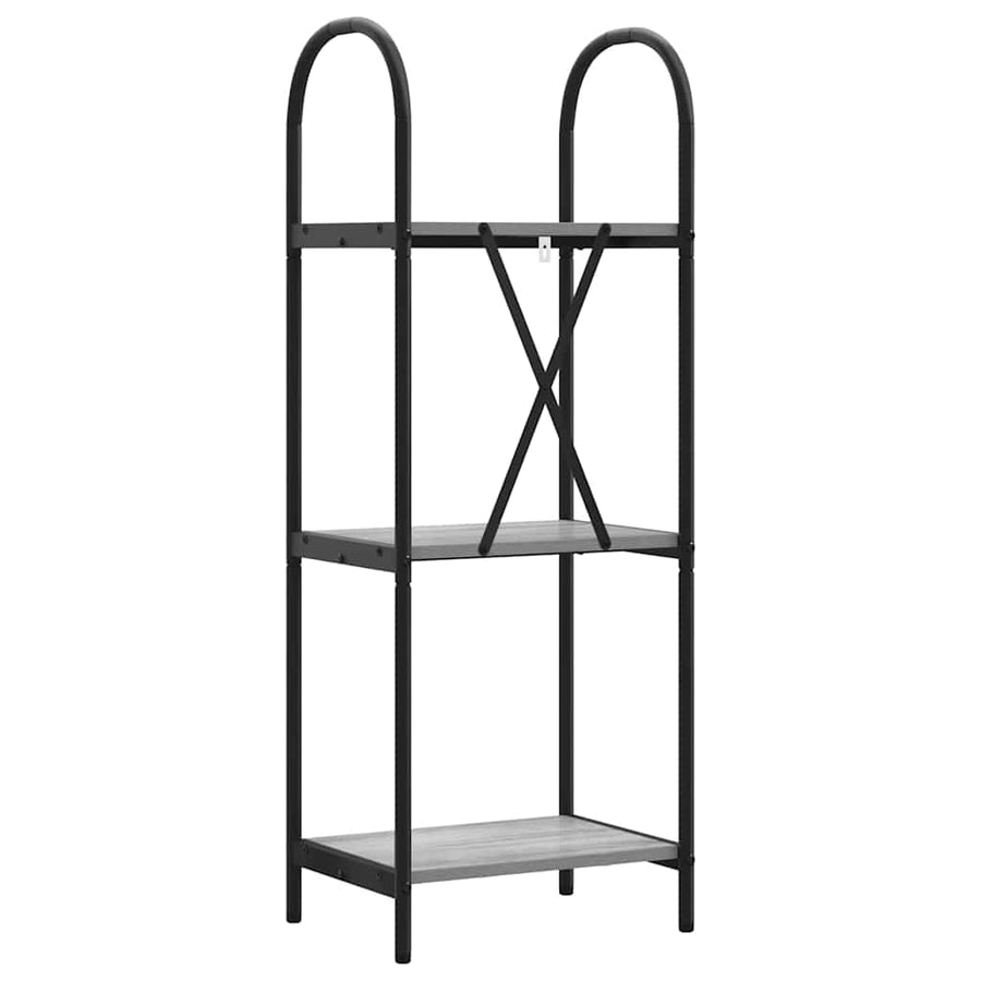 Boekenkast Grijs Sonoma 40 x 30 x 109 cm Bewerkt hout