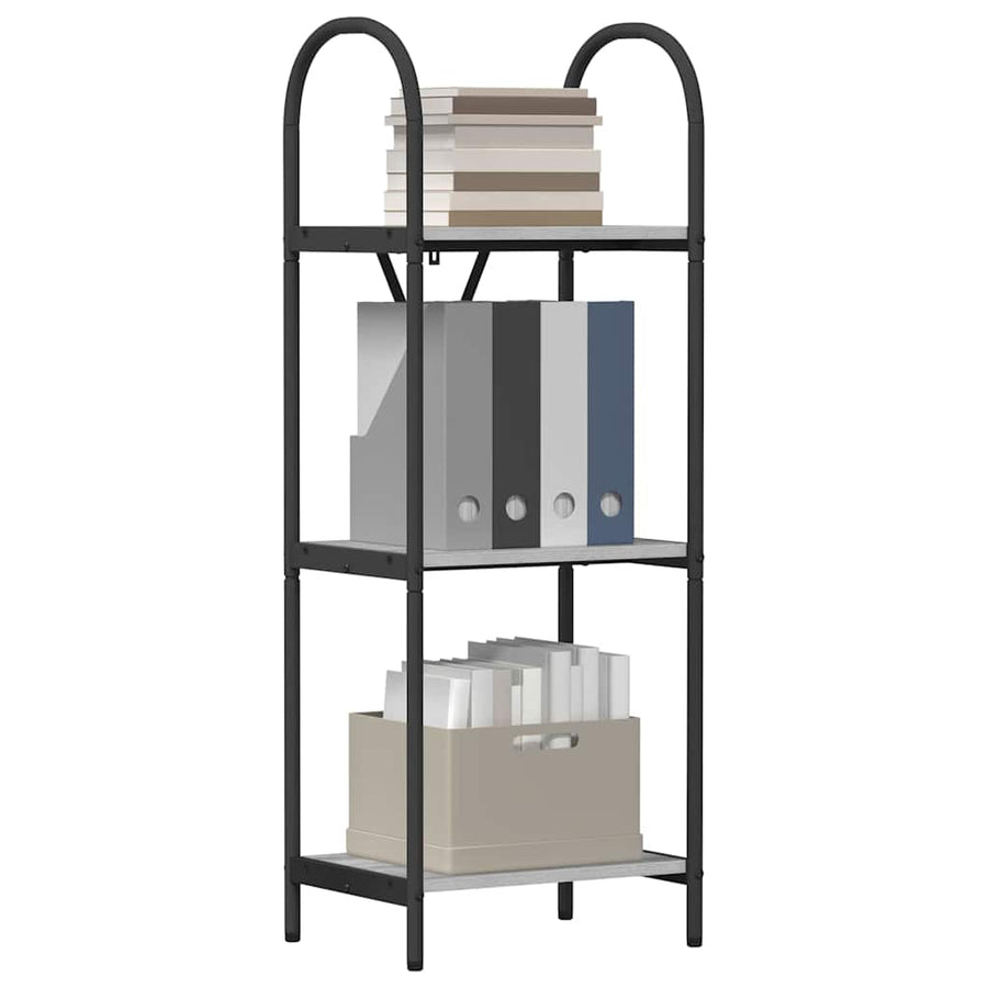 Boekenkast Grijs Sonoma 40 x 30 x 109 cm Bewerkt hout