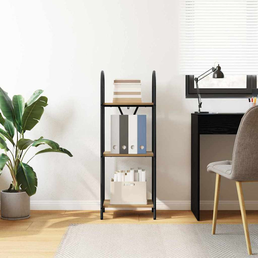Boekenkast Artisan Eiken 40 x 30 x 109 cm Bewerkt hout