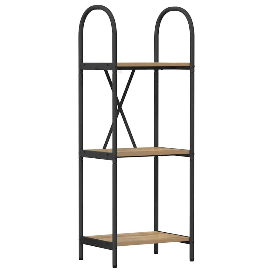 Boekenkast Artisan Eiken 40 x 30 x 109 cm Bewerkt hout
