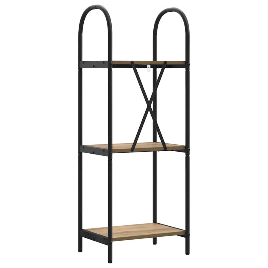 Boekenkast Artisan Eiken 40 x 30 x 109 cm Bewerkt hout
