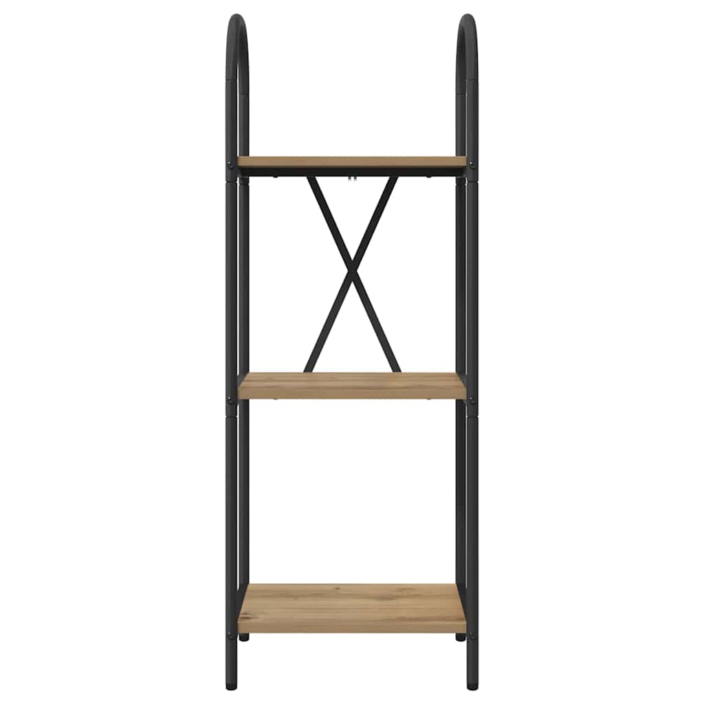 Boekenkast Artisan Eiken 40 x 30 x 109 cm Bewerkt hout