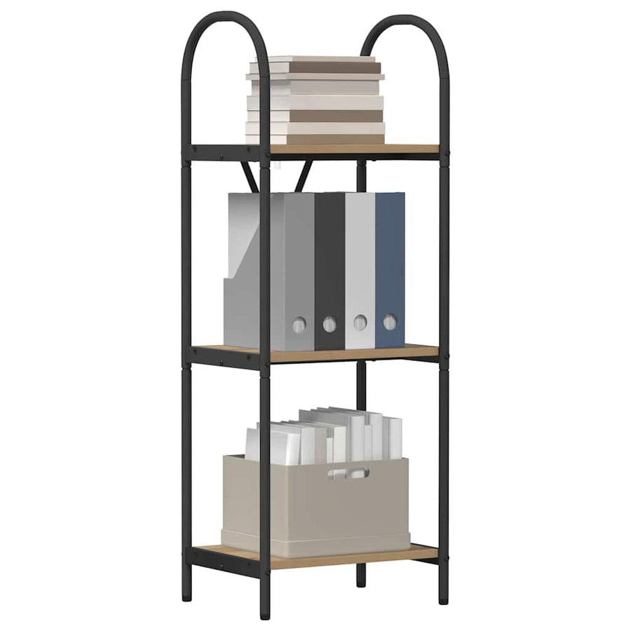 Boekenkast Artisan Eiken 40 x 30 x 109 cm Bewerkt hout