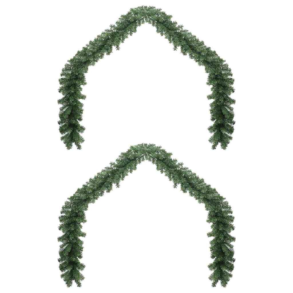 Kerstkrans Anders Groen 40 m PVC