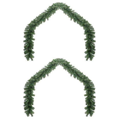 Kerstkrans Anders Groen 40 m PVC