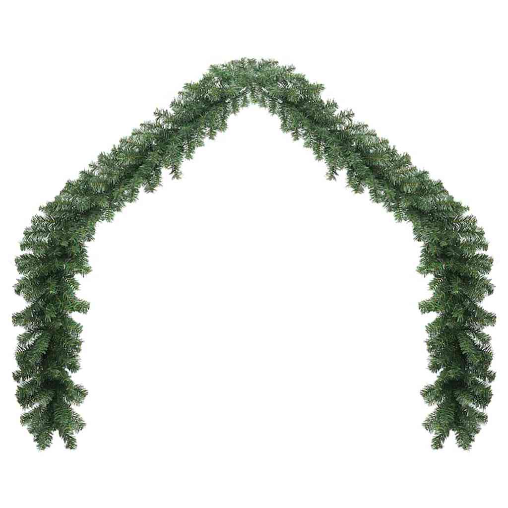 Kerstkrans met 600 LED 2 pcs Groen PVC