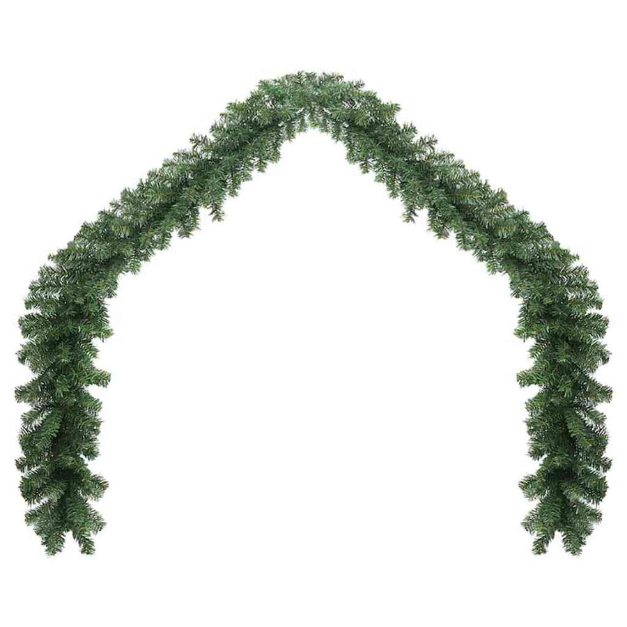 Kerstkrans met 600 LED 2 pcs Groen PVC