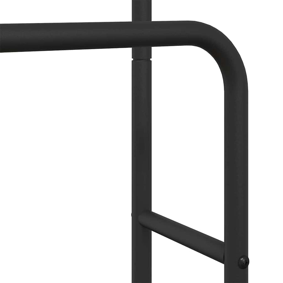 Kledingrek met plank Oudhout 90 x 30 x 100,5 cm Bewerkt hout