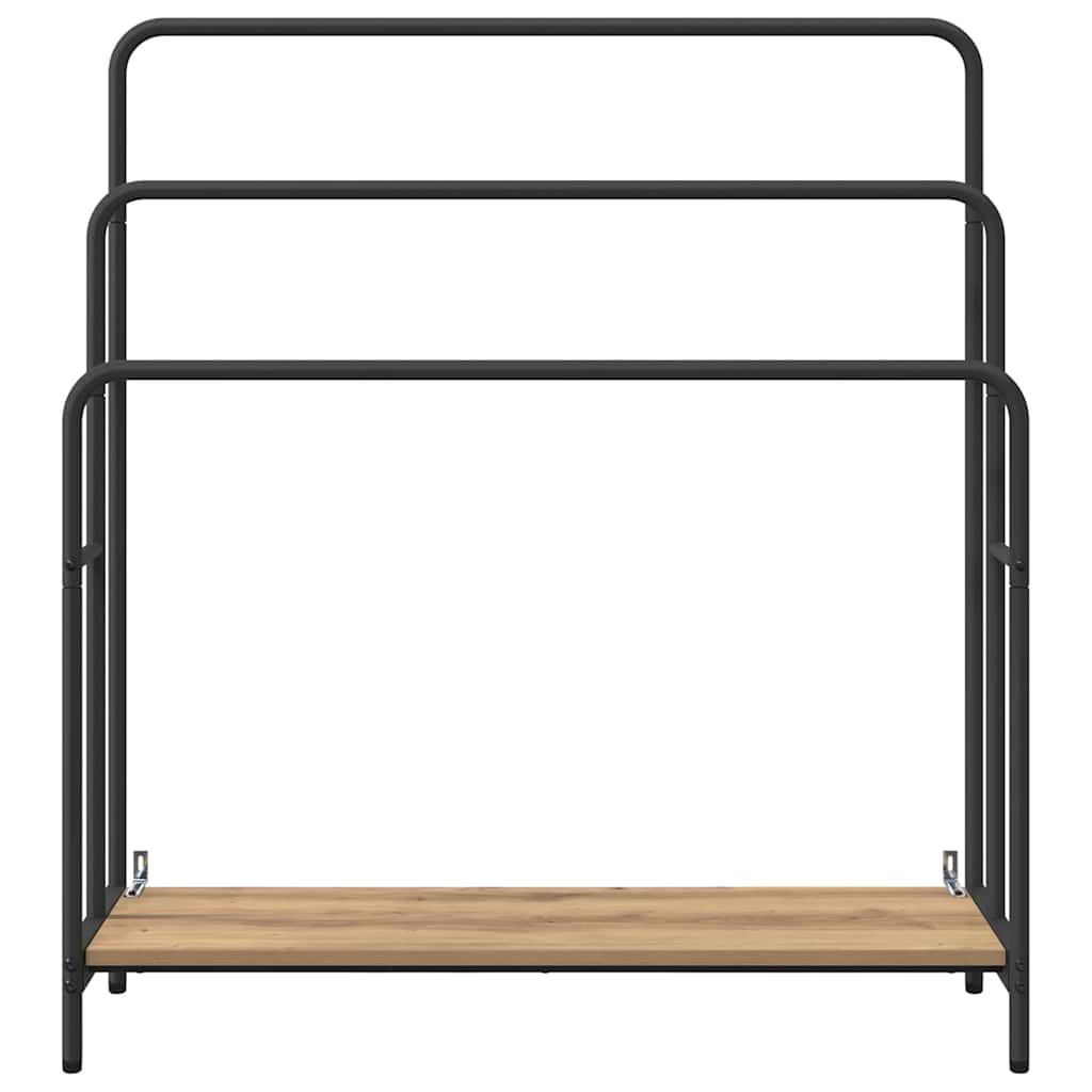 Kledingrek Artisan Eiken 90 x 30 x 100,5 cm Bewerkt hout