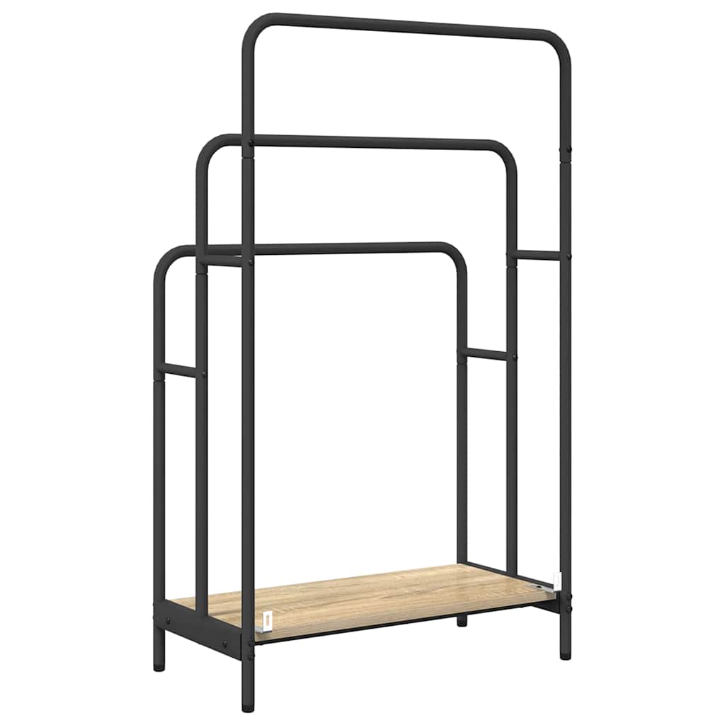 Kledingrek Sonoma Eiken 60 x 30 x 100,5 cm Bewerkt hout