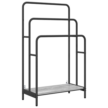Kledingrek Grijs Sonoma 60 x 30 x 100,5 cm Bewerkt hout