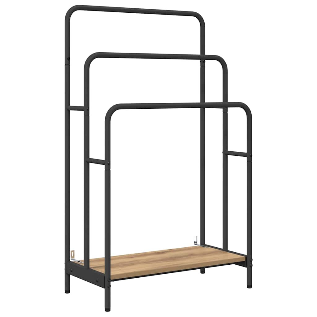 Kledingrek Artisan Eiken 60 x 30 x 100,5 cm Bewerkt hout