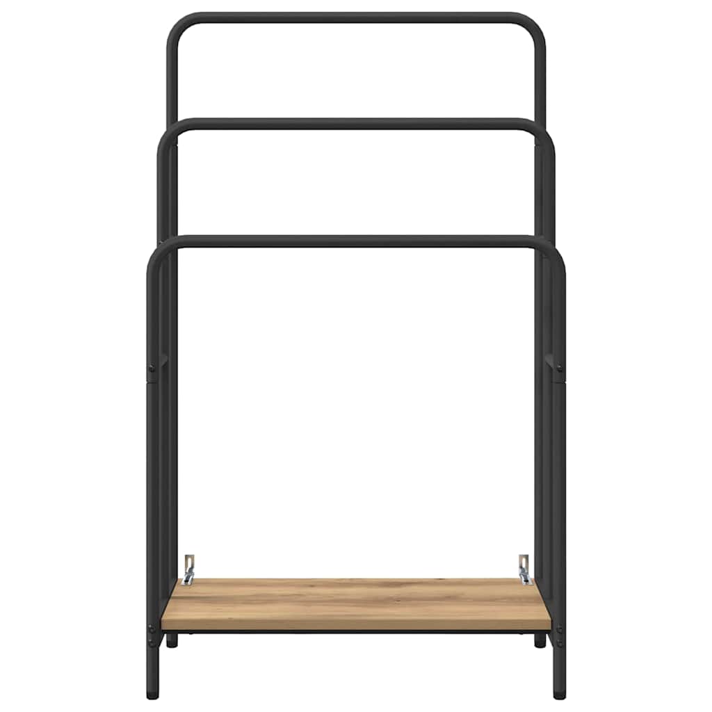 Kledingrek Artisan Eiken 60 x 30 x 100,5 cm Bewerkt hout