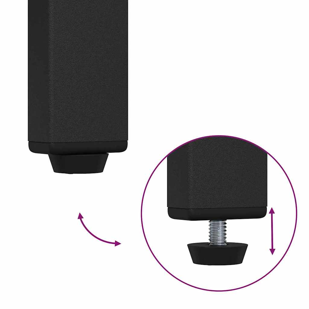 Kapstok met plank Sonoma eiken 95 x 34 x 184 cm Bewerkt hout