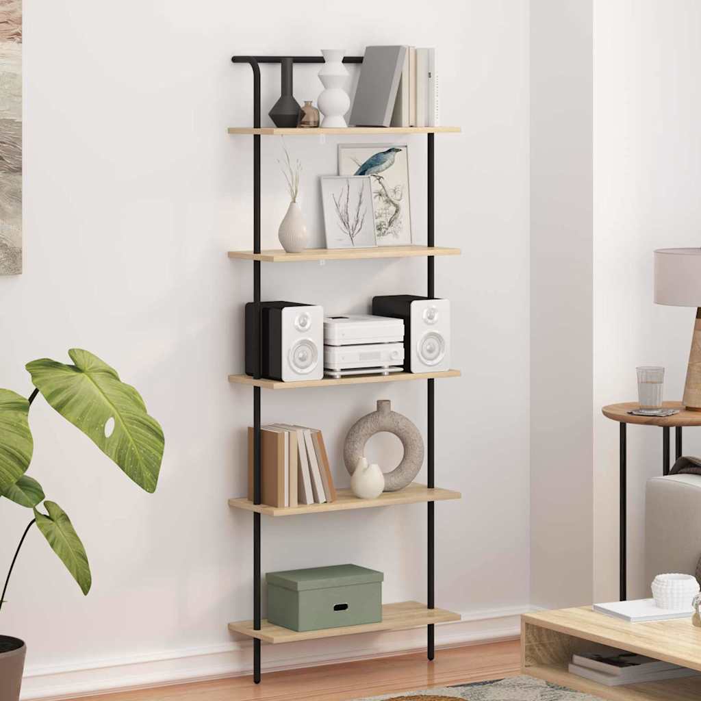 Boekenkast Sonoma Eiken 60 x 24 x 168 cm Bewerkt hout