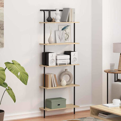 Boekenkast Sonoma Eiken 60 x 24 x 168 cm Bewerkt hout
