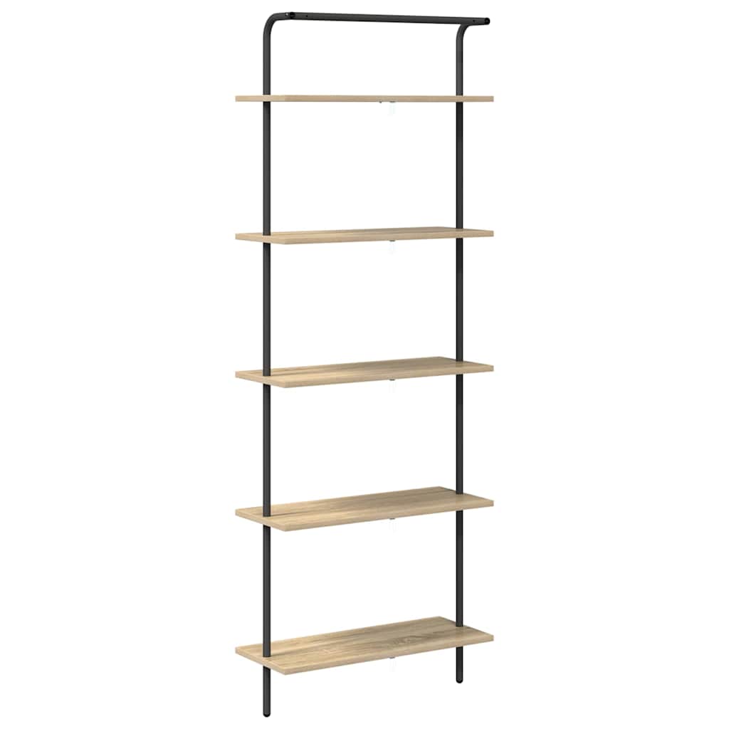 Boekenkast Sonoma Eiken 60 x 24 x 168 cm Bewerkt hout