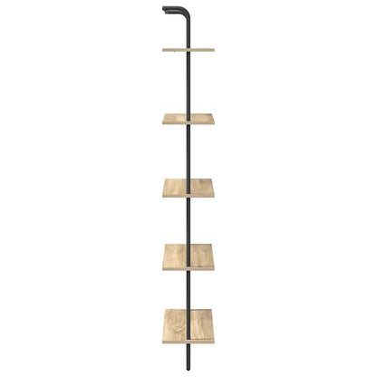 Boekenkast Sonoma Eiken 60 x 24 x 168 cm Bewerkt hout