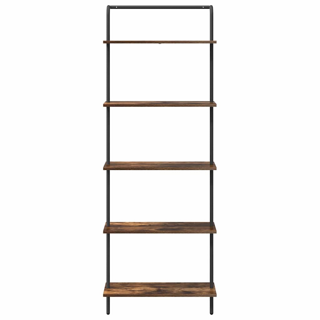 Boekenkast Gerookt eiken 60 x 24 x 168 cm Bewerkt hout