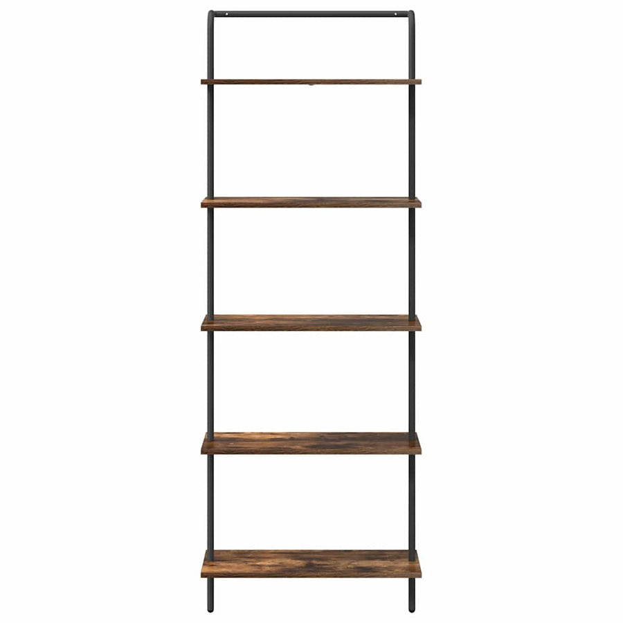 Boekenkast Gerookt eiken 60 x 24 x 168 cm Bewerkt hout