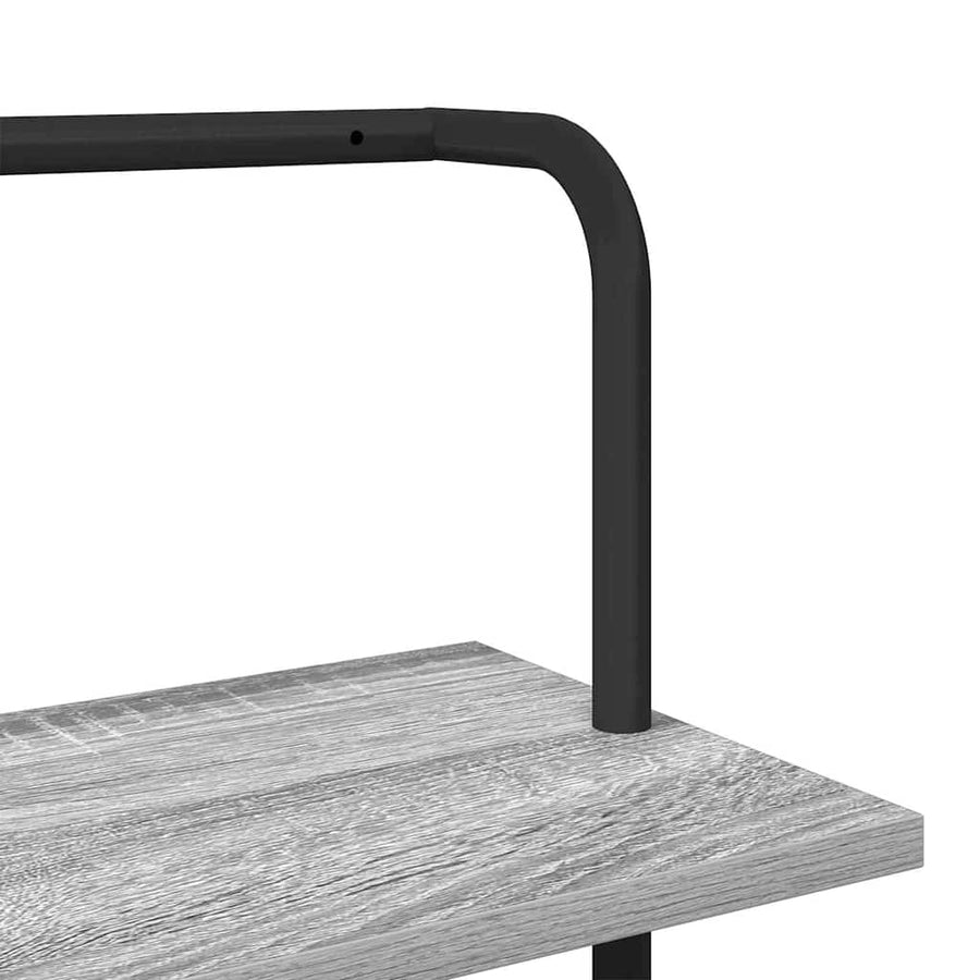 Boekenkast Grijs Sonoma 60 x 24 x 168 cm Bewerkt hout