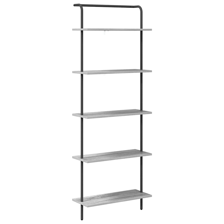 Boekenkast Grijs Sonoma 60 x 24 x 168 cm Bewerkt hout