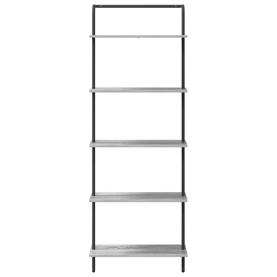 Boekenkast Grijs Sonoma 60 x 24 x 168 cm Bewerkt hout