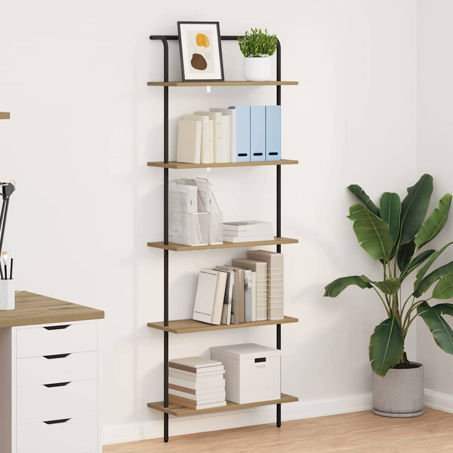 Boekenkast Artisan Eiken 60 x 24 x 168 cm Bewerkt hout