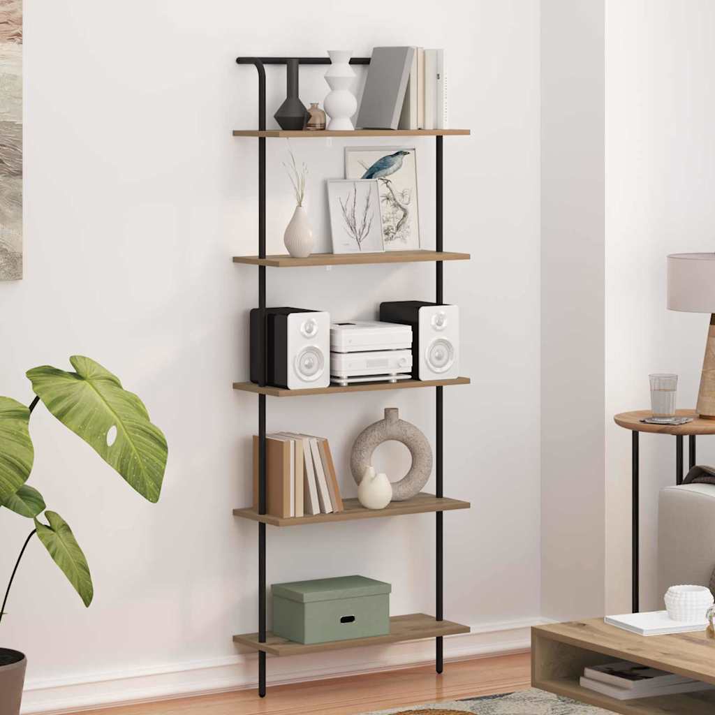 Boekenkast Artisan Eiken 60 x 24 x 168 cm Bewerkt hout