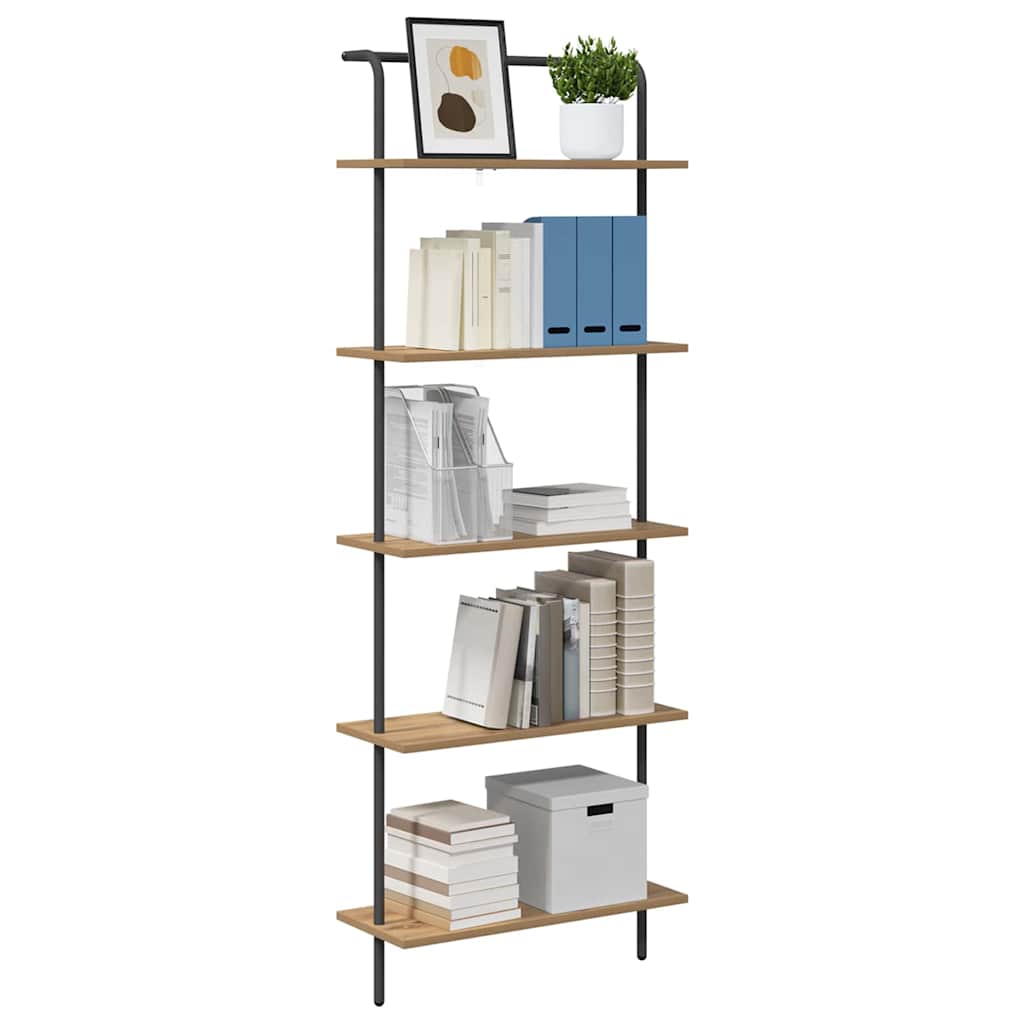 Boekenkast Artisan Eiken 60 x 24 x 168 cm Bewerkt hout