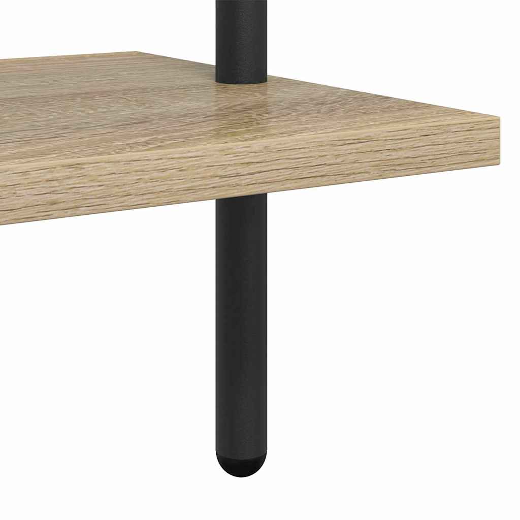 Boekenkast Sonoma Eiken 60 x 24 x 203 cm Bewerkt hout