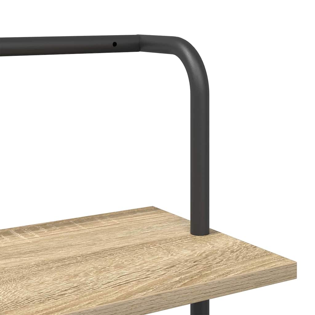 Boekenkast Sonoma Eiken 60 x 24 x 203 cm Bewerkt hout