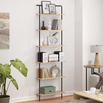 Boekenkast Sonoma Eiken 60 x 24 x 203 cm Bewerkt hout