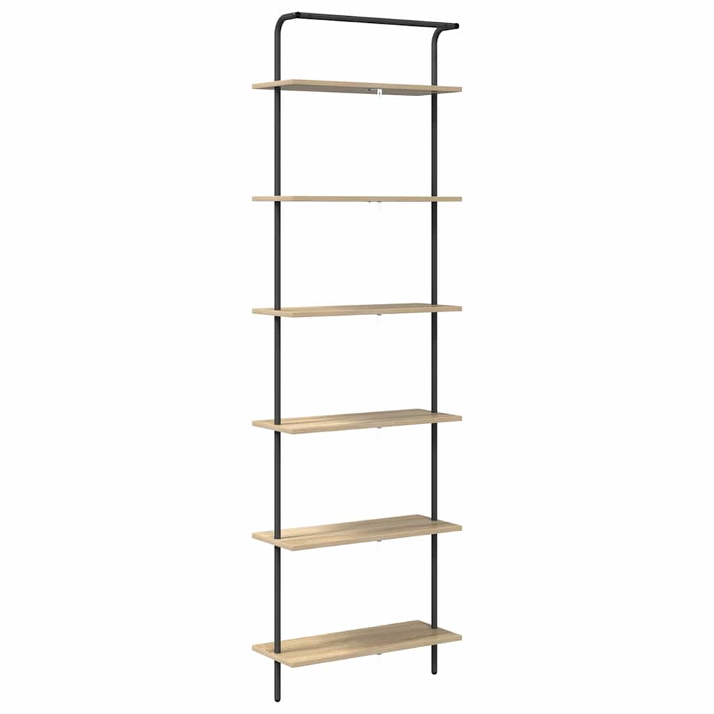 Boekenkast Sonoma Eiken 60 x 24 x 203 cm Bewerkt hout