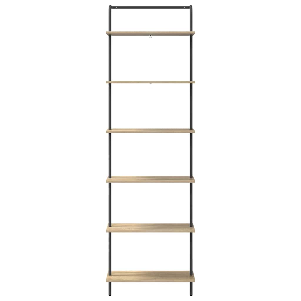 Boekenkast Sonoma Eiken 60 x 24 x 203 cm Bewerkt hout