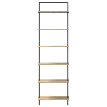 Boekenkast Sonoma Eiken 60 x 24 x 203 cm Bewerkt hout
