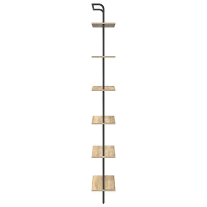 Boekenkast Sonoma Eiken 60 x 24 x 203 cm Bewerkt hout